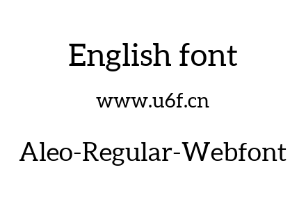 Aleo-Regular-Webfont.ttf下载