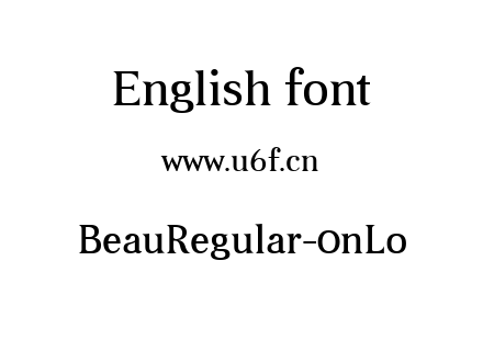 BeauRegular-0nLo.ttf下载
