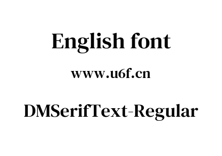 DMSerifText-Regular.ttf下载