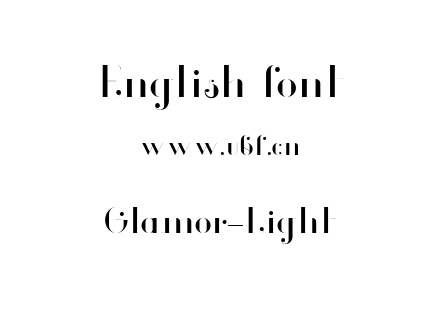 Glamor-Light.ttf下载