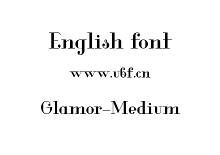 Glamor-Medium.ttf下载