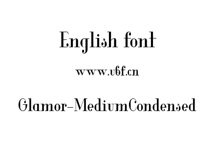 Glamor-MediumCondensed.ttf下载