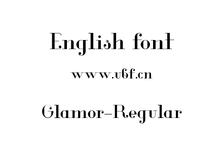 Glamor-Regular.ttf下载