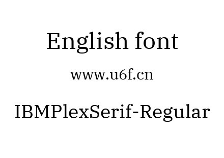 IBMPlexSerif-Regular.ttf下载