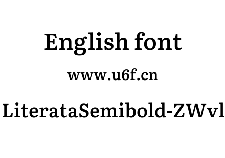 LiterataSemibold-ZWvl.ttf下载