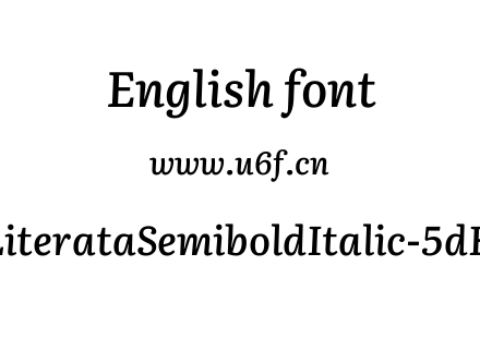 LiterataSemiboldItalic-5dEj.ttf下载