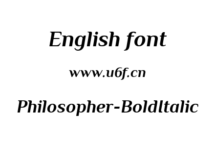 Philosopher-BoldItalic.ttf下载