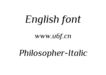 Philosopher-Italic.ttf下载