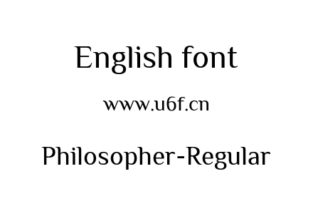 Philosopher-Regular.ttf下载