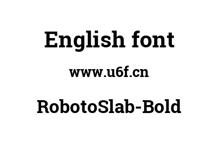 RobotoSlab-Bold.ttf下载