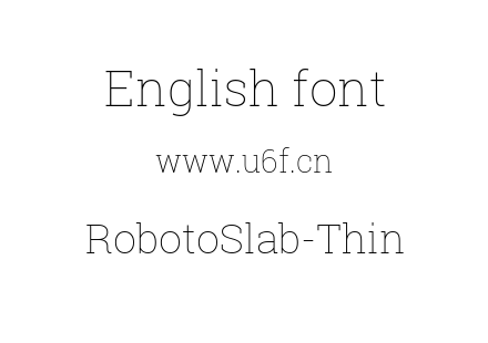RobotoSlab-Thin.ttf下载