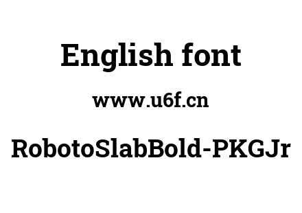 RobotoSlabBold-PKGJr.ttf下载