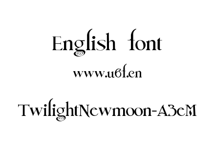 TwilightNewmoon-A3eM.ttf下载