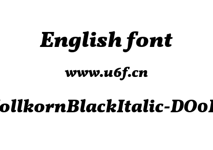 VollkornBlackItalic-DO0L3.ttf下载