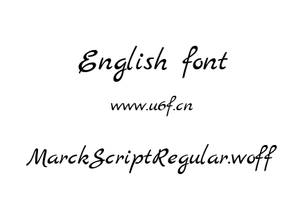 字体-MarckScriptRegular.woff.ttf