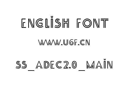 字体-SS_Adec2.0_main.ttf下载