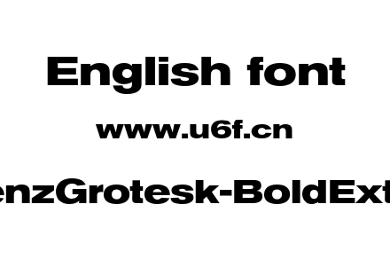AkzidenzGrotesk-BoldExtended.otf下载
