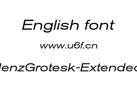 AkzidenzGrotesk-ExtendedItalic.otf下载