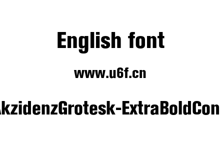 AkzidenzGrotesk-ExtraBoldCond.otf下载
