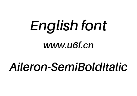 字体-Aileron-SemiBoldItalic.otf