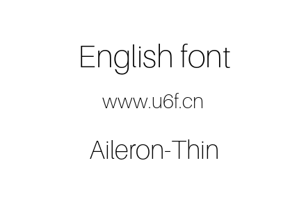 字体-Aileron-Thin.otf