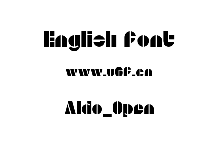 Aldo_Open.otf下载