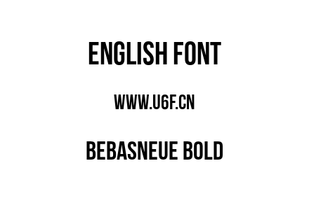 BebasNeue Bold.otf下载