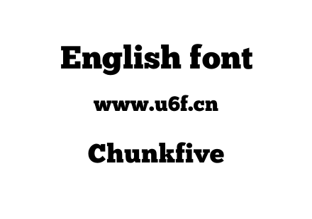 Chunkfive.otf下载