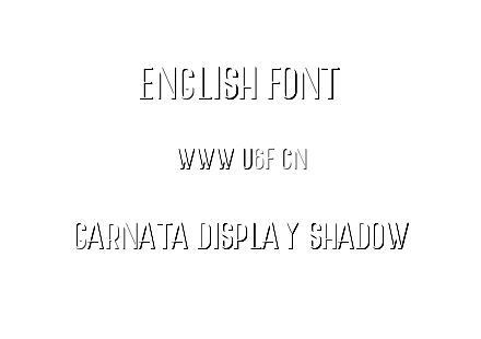 Garnata Display Shadow.otf下载