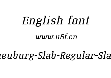 Korneuburg-Slab-Regular-Slanted.otf下载