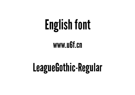 LeagueGothic-Regular.otf下载