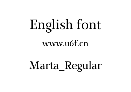 字体-Marta_Regular.otf