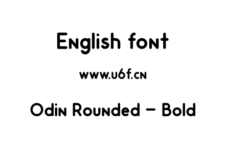 Odin Rounded - Bold.otf下载