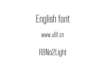 RBNo2Light.otf下载
