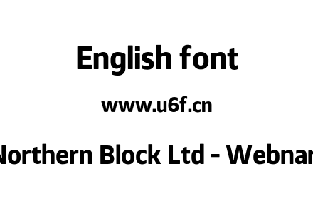 The Northern Block Ltd - Webnar Bold.otf下载