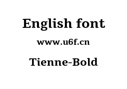 Tienne-Bold.otf下载