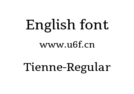 Tienne-Regular.otf下载
