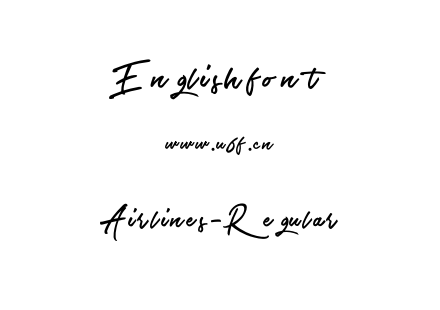 Airlines-Regular.otf下载