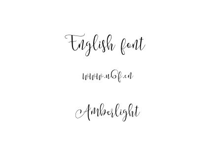 Amberlight.otf下载