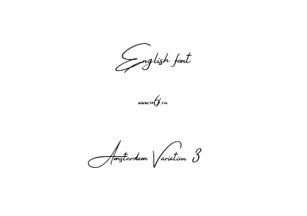 Amsterdam Variation 3.otf下载