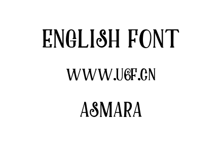 Asmara.otf下载