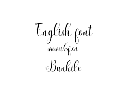 Bankile.otf下载