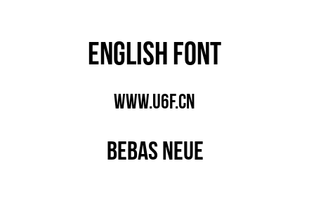 Bebas Neue.otf下载