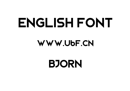 Bjorn.otf下载