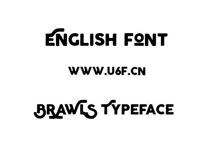 BRAWLS Typeface.otf下载