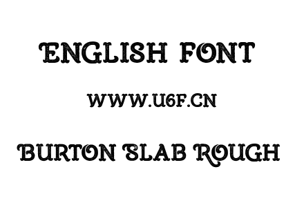Burton Slab Rough.otf下载