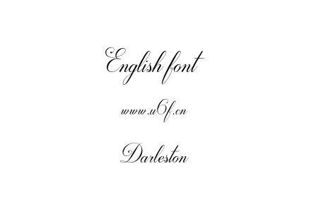 Darleston.otf下载