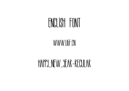 Happy_New_Year-Regular.otf下载