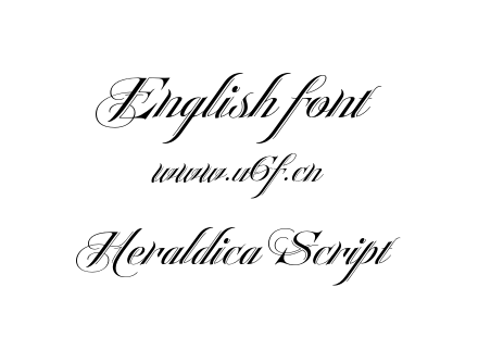 Heraldica Script.otf下载