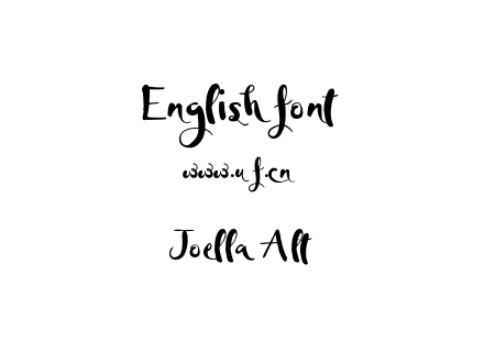 Joella Alt.otf下载